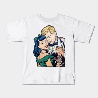 Couple dancing Kids T-Shirt